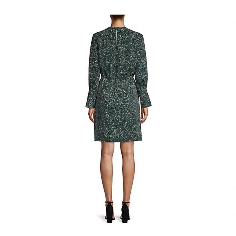 👯♀️Host Pick⚡️ H by Halston Elasticized Long Sleeve Dress - Picture 2 of 8